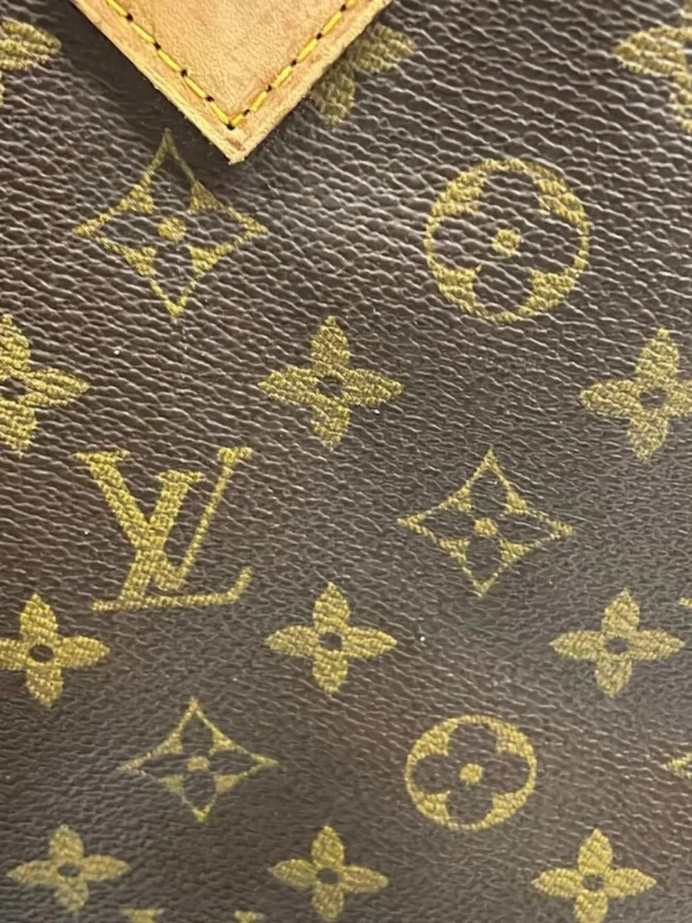 LOUIS VUITTON Sac Plat M51140 Monogram Unconfirmed Handbag Monogram Canvas